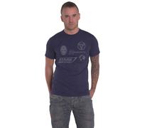 Iron Man Stark Expo Logo T Shirt Marvel Navy S