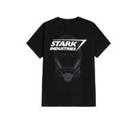 Iron Man - Stark Industries - T-Shirt - black - M - 100% Cotton,Jersey M