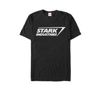 Iron Man - Stark Logo - T-Shirt - black - XXL - 100% Cotton,Jersey XXL