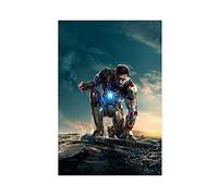 Iron Man Tony Stark Jr. Robert Downey Movie 21 Canvas Poster Bedroom Decor Sports Landscape Office Room Decor Gift Unframe:12×18inch(30×45cm)