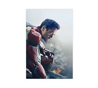 Iron Man Tony Stark Jr. Robert Downey Movie 47 Canvas Poster Bedroom Decor Sports Landscape Office Room Decor Gift Unframe:12×18inch(30×45cm)