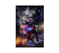 Iron Man Tony Stark Jr. Robert Downey Movie 71 Canvas Poster Bedroom Decor Sports Landscape Office Room Decor Gift Unframe:12×18inch(30×45cm)