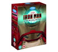 IRON MAN Trilogy Series 1-3 Complete Season 1 2 3 Marvel New UK Region B Blu-Ray