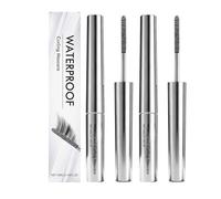 Iron Mascara, Black 3D Waterproof Bristleless, Curling Eyelash, Washable Extra Slim Metal, Long Lasting Iron Wand Mascara Uk,Brushless Metal Wand Mascar/a Black Washable Meta/l Mascar/a 3D Curling (2)