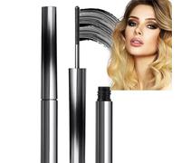 Iron Mascara Black,Judy/Doll M/ascara,Iron Wand Masc/ara,3D Waterproof Bristleless Masca/ra,Black Mas/cara Volume and Length,Curling Eyelash Ir/on Mas/cara,I/ron Brush Mascara,Washable Slim Mas/cara