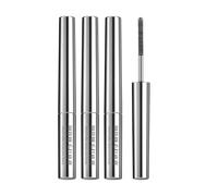 Iron Mascara - Metal Wand Mascara, Black 3D Waterproof Curling Eyelash, Smudge Proof, Long Lash, False Lash Effect, Long Lasting, Washable Slim Mascaras for Women (3 Pcs)