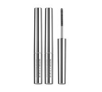 Iron Mascara - Metal Wand Mascara, Black 3D Waterproof Curling Eyelash, Smudge Proof, Long Lash, False Lash Effect, Long Lasting, Washable Slim Mascaras for Women (2 Pcs)