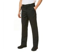 Iron Mountain Men’s Workwear Cargo Trousers with Knee Pad Pockets Heavy Duty Multi Pocket Double Stitched Durable Cotton Blend Work Pants for Construction, Trade and Warehouse (Black, 30W/33L)