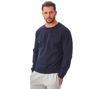 Iron Mountain Workwear Mens Crew Neck Sweatshirt, Navy, 4Xl
