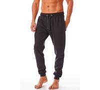 Iron Mountain Mens Joggers - Fleece Jogging Bottoms for Men, Lightweight Cuffed Sweatpants with Drawstring Waist, Casual Gym & Lounge Tracksuit Bottoms (Charcoal Marl, 4XL)