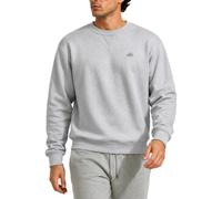 Iron Mountain Mens Fleece Sweatshirt Crew Neck Cotton Blend Workwear Jumper | Anti-Pill Fabric, Soft Fleece Interior, Ribbed Neckline, Elasticated Cuffs & Waistband, Recycled Yarn material, Casual wear