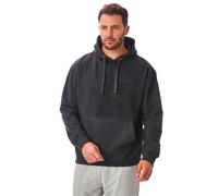 Iron Mountain Mens Soft Fleece Pullover Hooded Hoodie, Reclaimed Yarn Eco Friendly Top, Charcoal Marl, X-Large