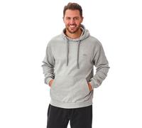 Iron Mountain Mens Soft Fleece Pullover Hooded Hoodie, Reclaimed Yarn Eco Friendly Top, Light Grey Marl, 4X-Large