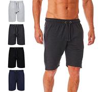 Iron Mountain Mens Reclaimed Yarn Eco Friendly Anti Pil Flexible Comfortable Fleece Short, Charcoal Marl, Large