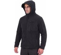 Iron Mountain Men's Technical Fleece Zip Hoodie with Multiple Pockets Warm Durable Heavy-Duty Wind Resistant Anti-Pill Thermal Hooded Sweatshirt for Men Outdoor Winter Casual Wear (Black, XXL)