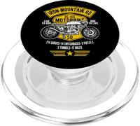 Iron Mountain Road US-16A South Dakota Motorcycle Design PopSockets PopGrip for MagSafe