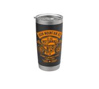 Iron Mountain Road US-16A South Dakota Motorcycle Design Stainless Steel Insulated Tumbler
