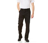 Iron Mountain Workwear Mens Classic Cargo Trousers With Knee Pad Pockets, Black, 30W (29" Short Leg)