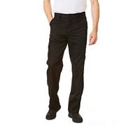 Iron Mountain Men’s Workwear Cargo Trousers with Knee Pad Pockets Heavy Duty Multi Pocket Double Stitched Durable Cotton Blend Work Pants for Construction, Trade and Warehouse (Black, 40W/29L)