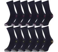Iron Mountain Workwear Men's Padded Heel Toe Comfortable Heavy Duty Work Socks,