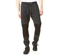 Iron Mountain Men's Knee Pad Pockets Cuffed Work Sweatpants in Charcoal | Size: Large Iron Mountain Charcoal L