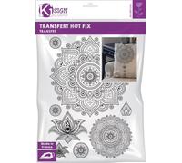 Iron-on A4 Transfers - Mandala