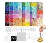 Iron On Beads Kit - DIY Craft Set, Pixel Art Beads Set - For Teens and Adults - School Holiday Projects, Family Activity, Game