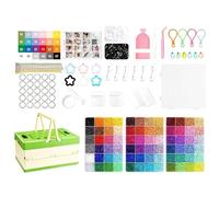 Iron on Beads Set, DIY Handmade Decoration Supplies - Fusion Beads Kit, Activity for Beginners Young Teenagers Adults at Home and Apartment