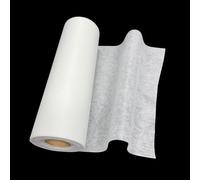 Iron-On Fusible Interfacing for Sewing,12 Inch x 30 Yard Lightweight Non-Woven Interfacing Iron On Polyester Single-Sided Interfacing for DIY Crafts Supplies
