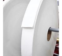 Iron On Fusible Volume Fleece Thick Wadding Batting Easy to Apply 40mm Wide Sewing Bag Making Quilting Crafting Heat & Bond Art Crafts (2 Metre)