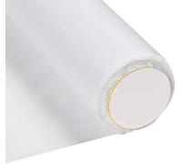 Iron On Fusible Woven Cotton Fabric 140cm Wide Interfacing Interlining Heavyweight Stiffening Heat & Bond Easy to Use Single Sided (1 Metre)