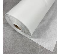 Iron On Interfacing Fabric for Sewing Single-Sided Fusible Interfacing Lightweight White (30g - 2 metros)