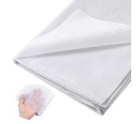 Iron on Interfacing Fabric for Sewing, White Non-Woven Fusible Fleece for Bag Making, 200 X 100cm, Light to Medium Weight, for Crafts, Quilting, Collars, Cuffs DIY Projects