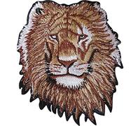 Iron On Lion Patch/Sew On Embroidered Badge for Cloth Jacket Jeans Bag Crafts