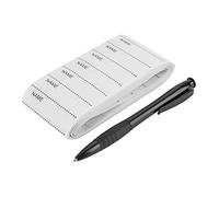 Iron On Name Tags, 200pcs 5.5cm/2.2in Cloth Name Labels Washable White Fabric Tag Clothing Blank Label with Pen for DIY Sewing Decor Laundry Room School