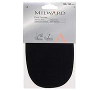 Iron-On or Sew On Cord Patches, Black