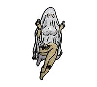 Iron-on Patch - Sexy Ghost | Halloween Iron on Patches, Ghost Embroidery Patch, Vampire Badges Finally Home