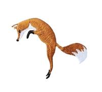 Iron On Patches 10 Pcs Embroidered Cute Fox Patches Clothes Bags DIY Applique Embroidery Parches Iron On Patch for(Type E)