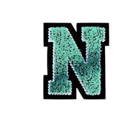 Iron On Patches 10pcs /26pcs Letters Toothbrush Embroidery English Patches for Sew On Clothing Patch Clothes Applique DIY Garment Hat Decor(ColorN)