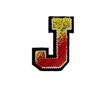 Iron On Patches 10pcs /26pcs Letters Toothbrush Embroidery English Patches for Sew On Clothing Patch Clothes Applique DIY Garment Hat Decor(ColorJ)