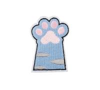 Iron on Patches 10pcs Cute Dog Paw Embroidery Cloth Sticker Puppy Kitten Patch Computer Chapter Boy(Color 7)