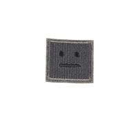 Iron On Patches 7pcs Patch Hat Badge Children's Clothing Accessories Animal Embroidery Cloth Smiling Face(Color 4)