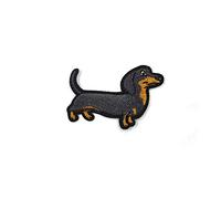 Iron On Patches, Corgi/Dachshund/Husky Patch, Sew On Applique, Cute Dogs Patch for Clothes Backpacks T-Shirt Jeans(H)