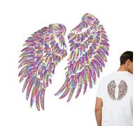 Iron-On Patches, Iron-On Repair Wings Patches, Denim Appliqué as Decoration - for Jackets, Hats, Jeans, Shirts, Hoodies, Shoes, Dresses, Crafts