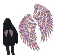 Iron On Patches,Wing Ironing Repair Applique,Fabric Decorating Applique - for Jacket Hat Jeans Shirt Hoodie Shoe Dress Handicraft