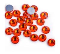 Iron On Rhinestones Hot Fix Crystal Strass Nail Art Sewing Fabric Decoretion for DIY Manicure Face Art(Hyacinth,Ss10 1440pcs)