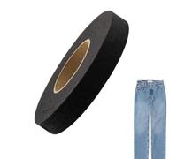 Iron On Tape - Fusible Fabric Adhesive Strip, Sewing Glue Alternative Tool, Quick Bond Hemming Accessory, Textile Repair Aid | Easy No Sew Fix Solution For Curtains Clothing Badges Craft Projects