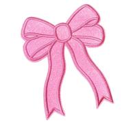 Iron On The Arcs - Iron On Bow Patch | Side Knot Embroidered Stickers, Cute , Decorative Accessories, Iron On Patches For T-shirts, Jeans, Backpacks, Family Clothes,