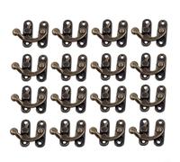 Iron Padlock Hasps 27mm Wide for Jewelry Boxes(Bronze)