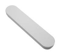Iron Pencil Case Portable Silver Box for Tweezers and Tongue Scraper